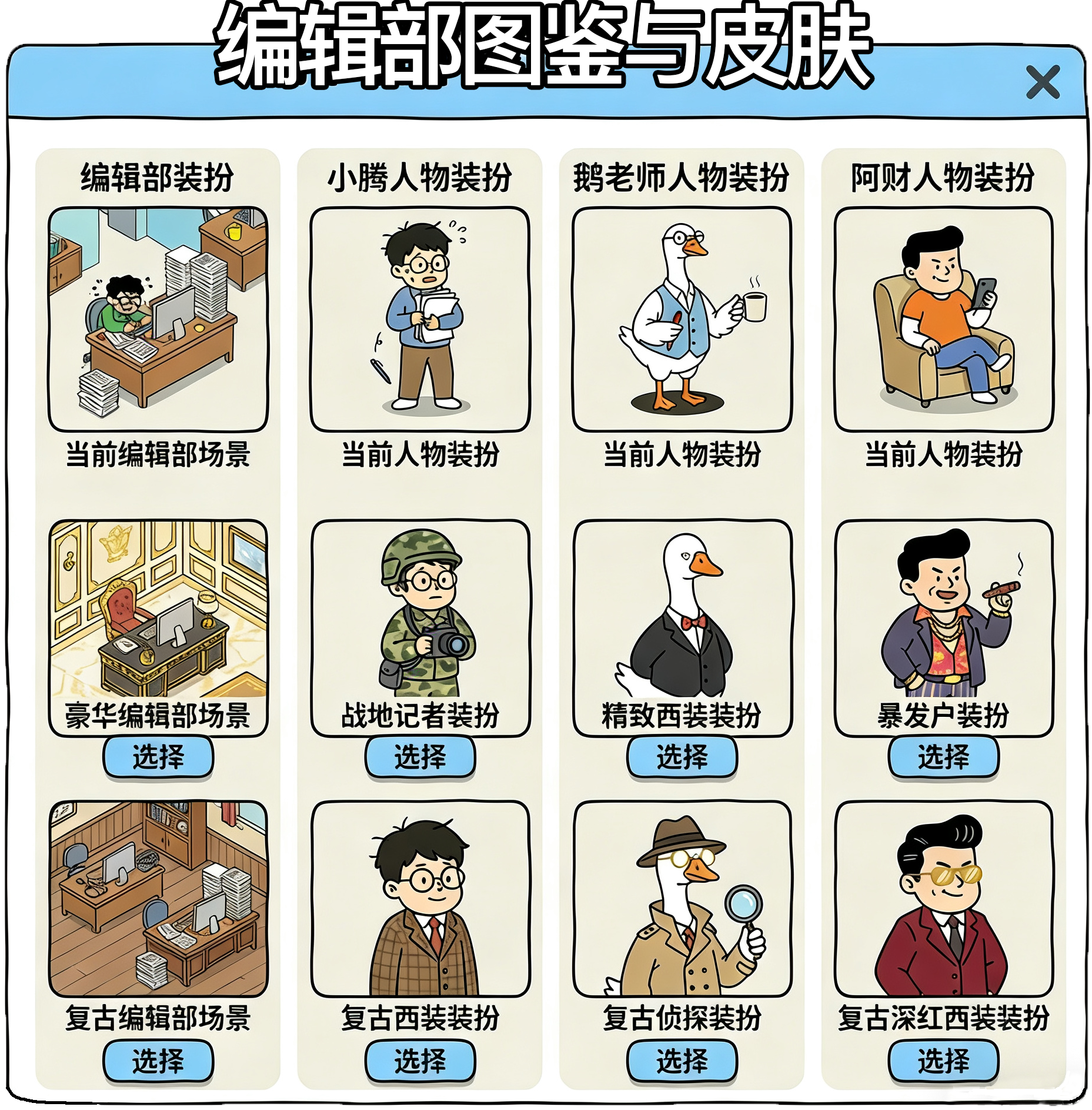 图鉴皮肤